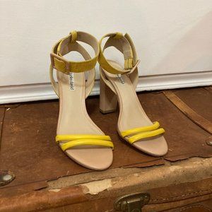 Charles David Block Heel Sandals